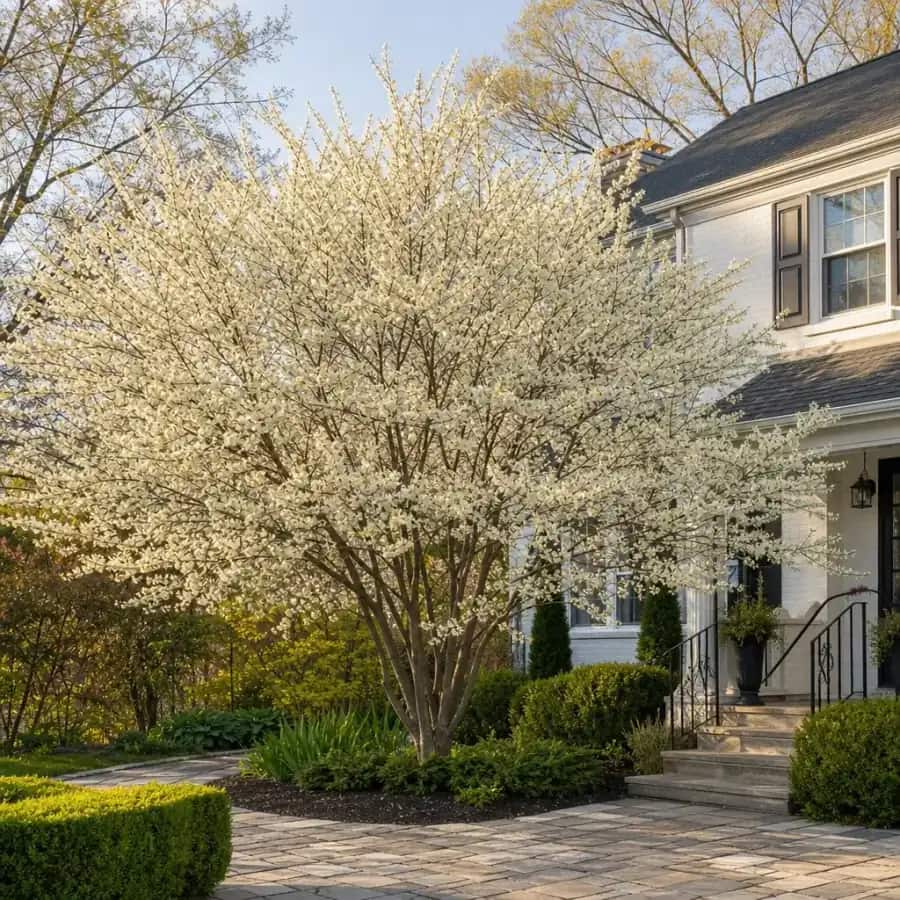 Royal White Eastern Redbud (Cercis canadensis f. alba) for sale