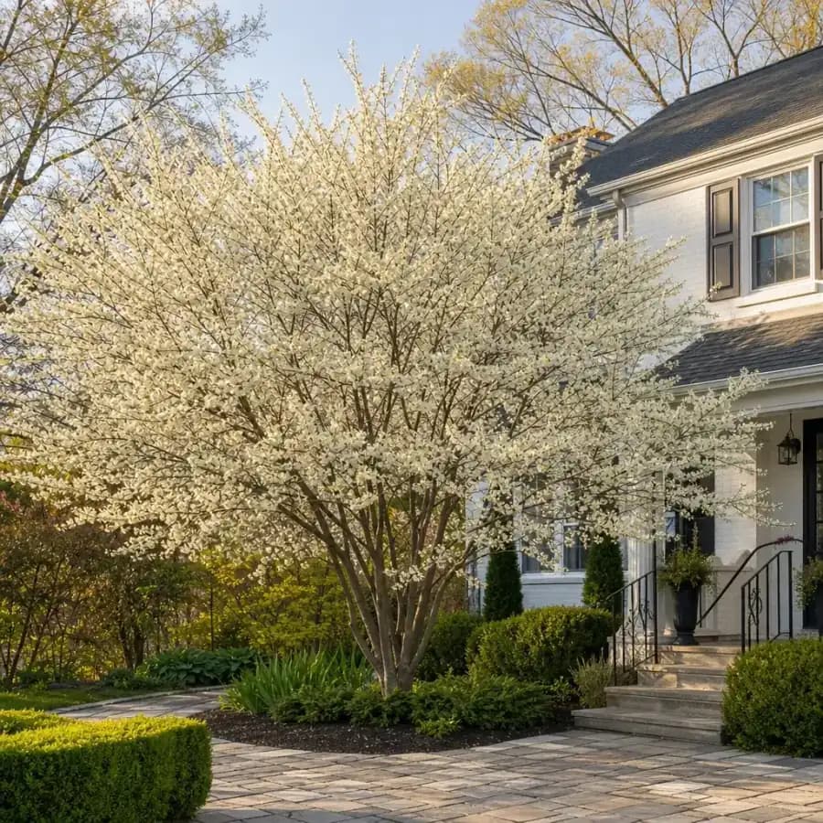 Royal White Eastern Redbud (Cercis canadensis f. alba) for sale